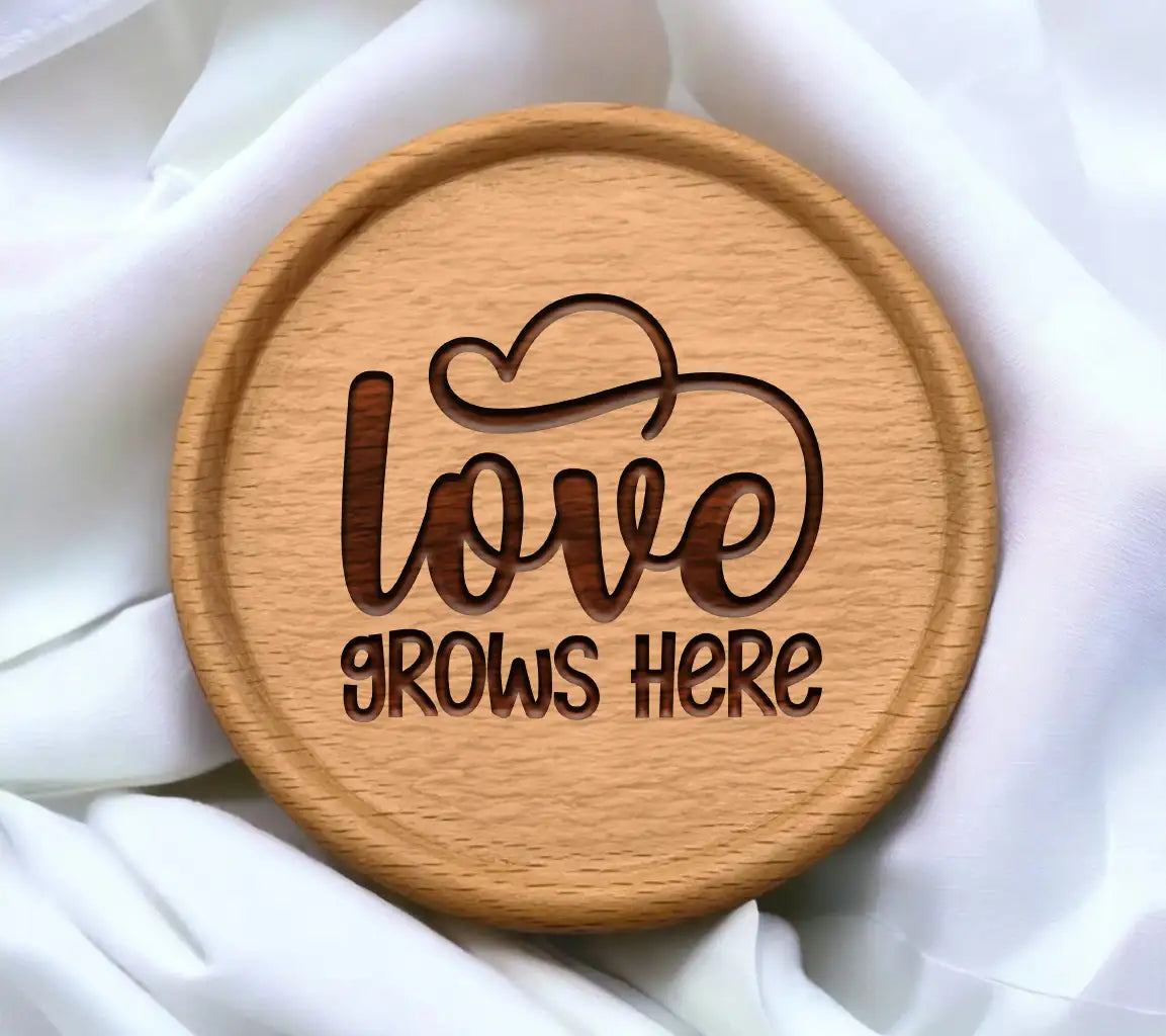 Love Grows Here SVG -  Sign Design SVG