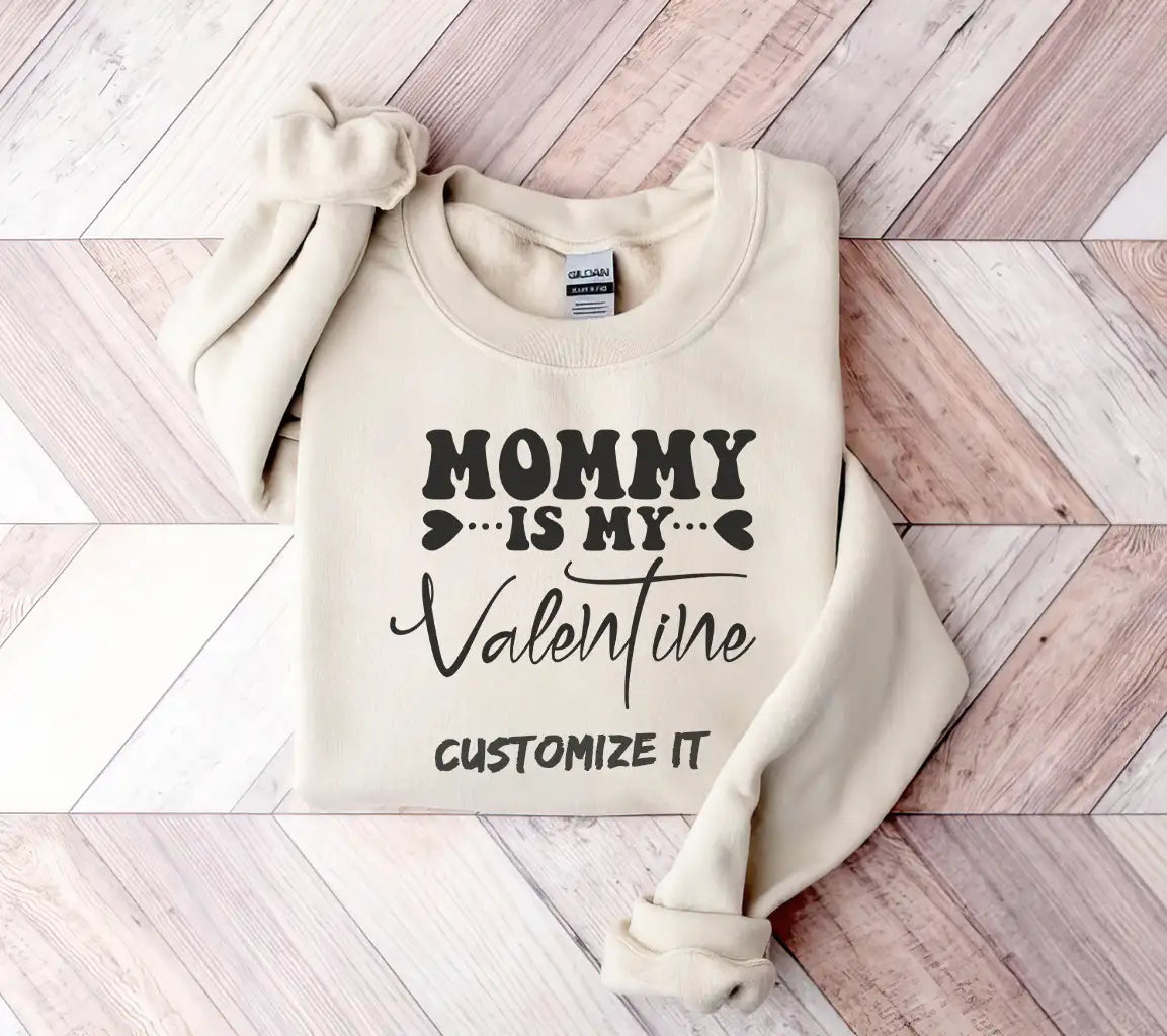 Mommy Is My Valentine SVG -  Sign Design SVG