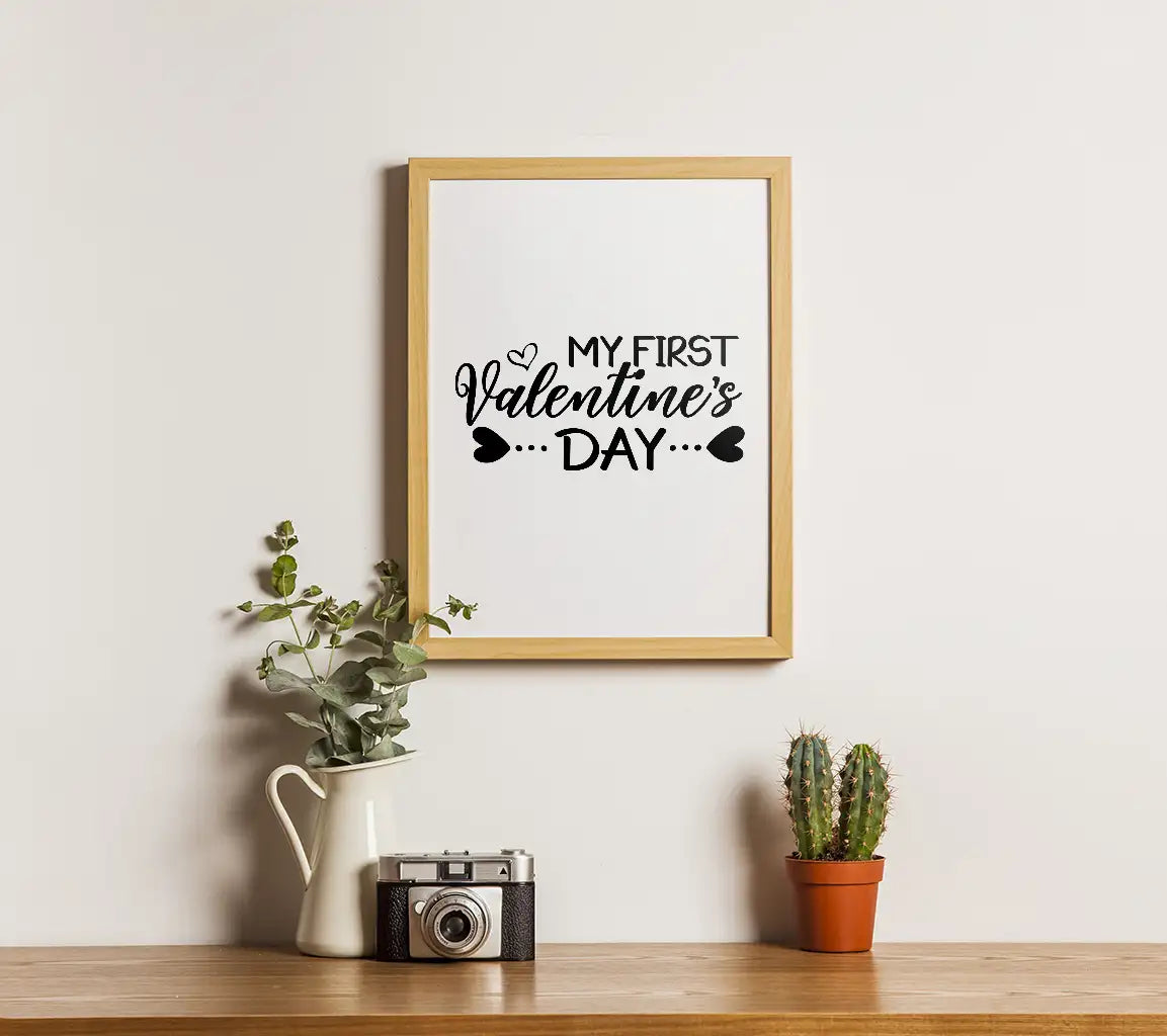 My First Valentines Day SVG -  Sign Design SVG