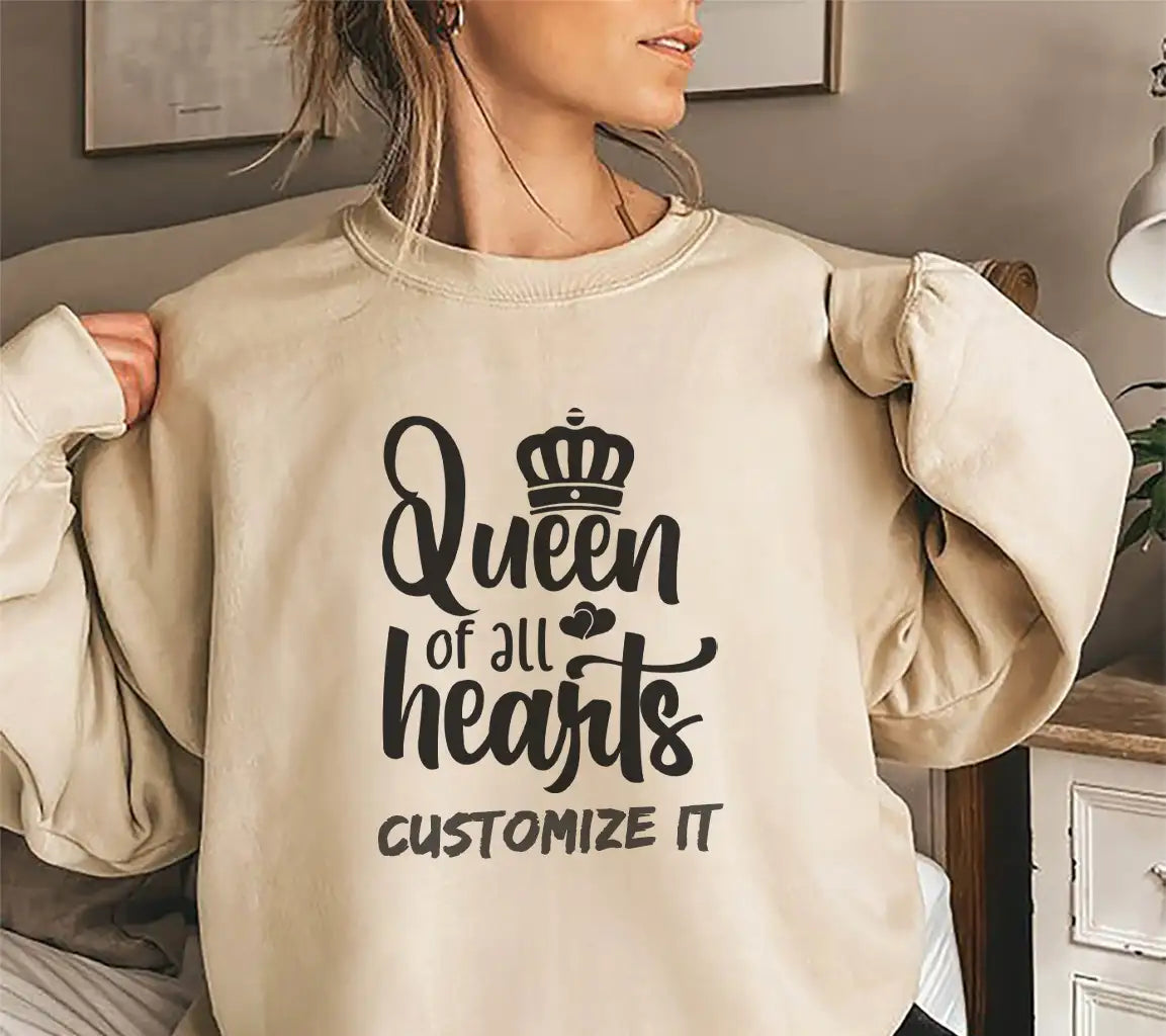 Queen of All Hearts SVG -  Design SVG