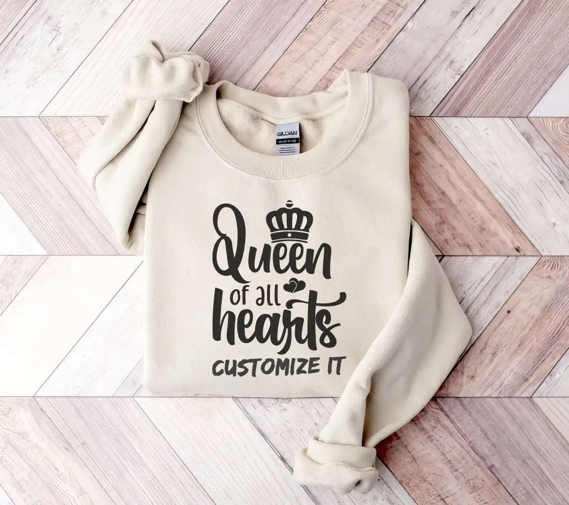 Queen of All Hearts SVG -  Design SVG