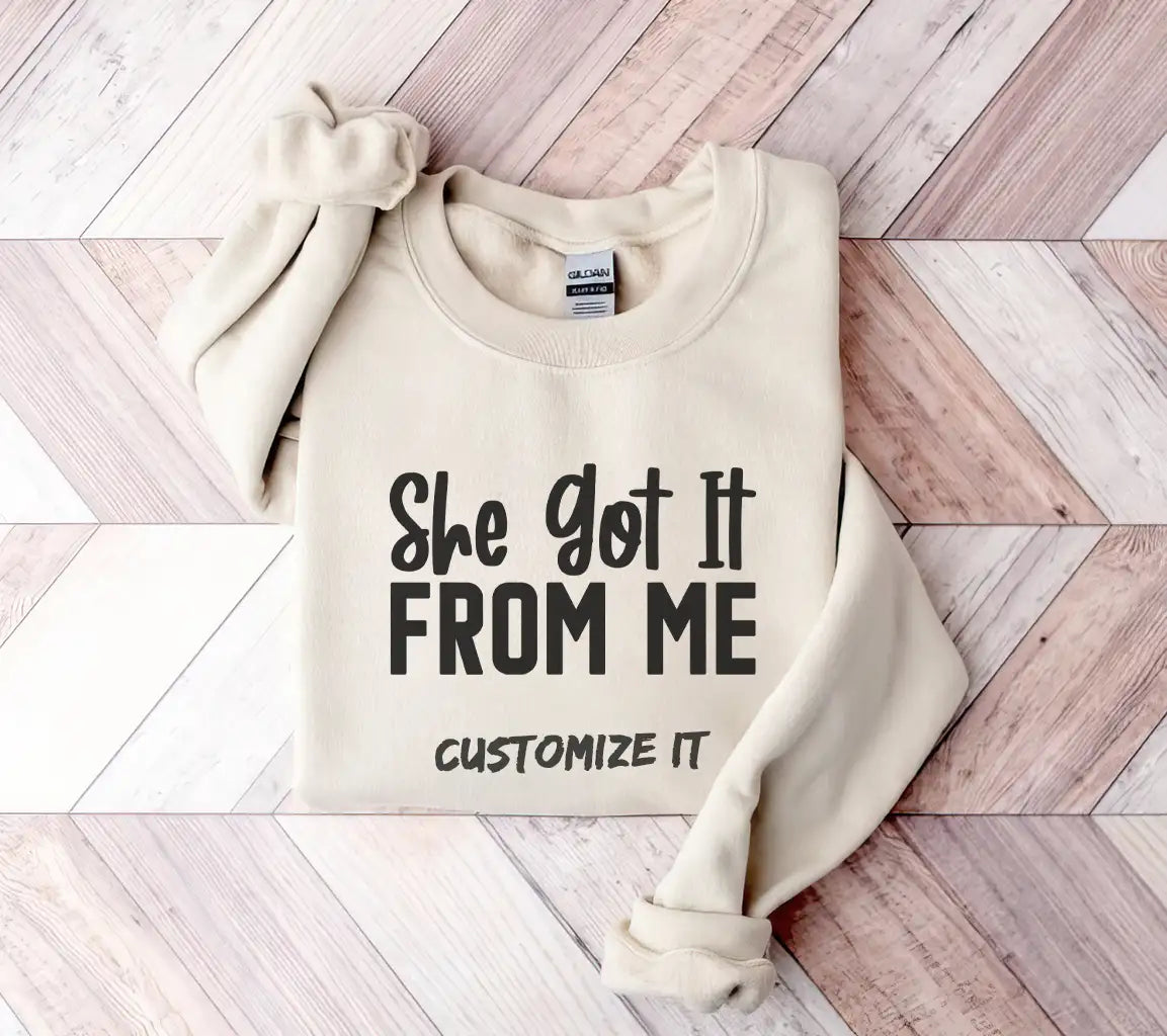 She Got It From Me -  SVG Design SVG