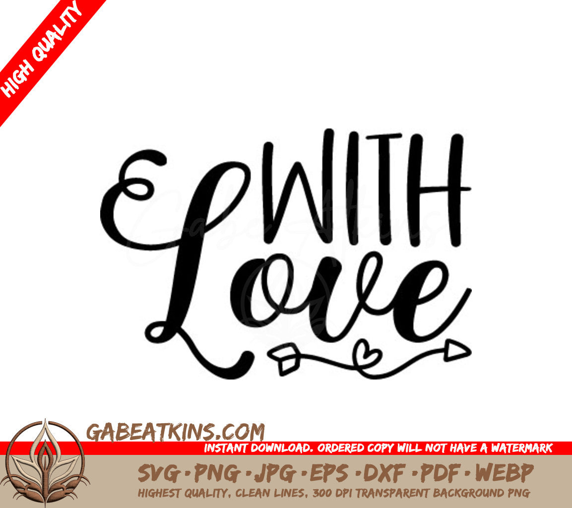 EP With Love -  SVG Design SVG