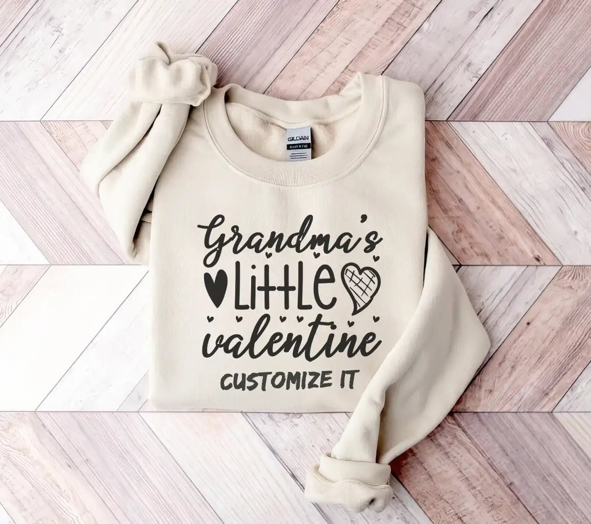 Grandmas Little Valentine SVG -  Sign SVG