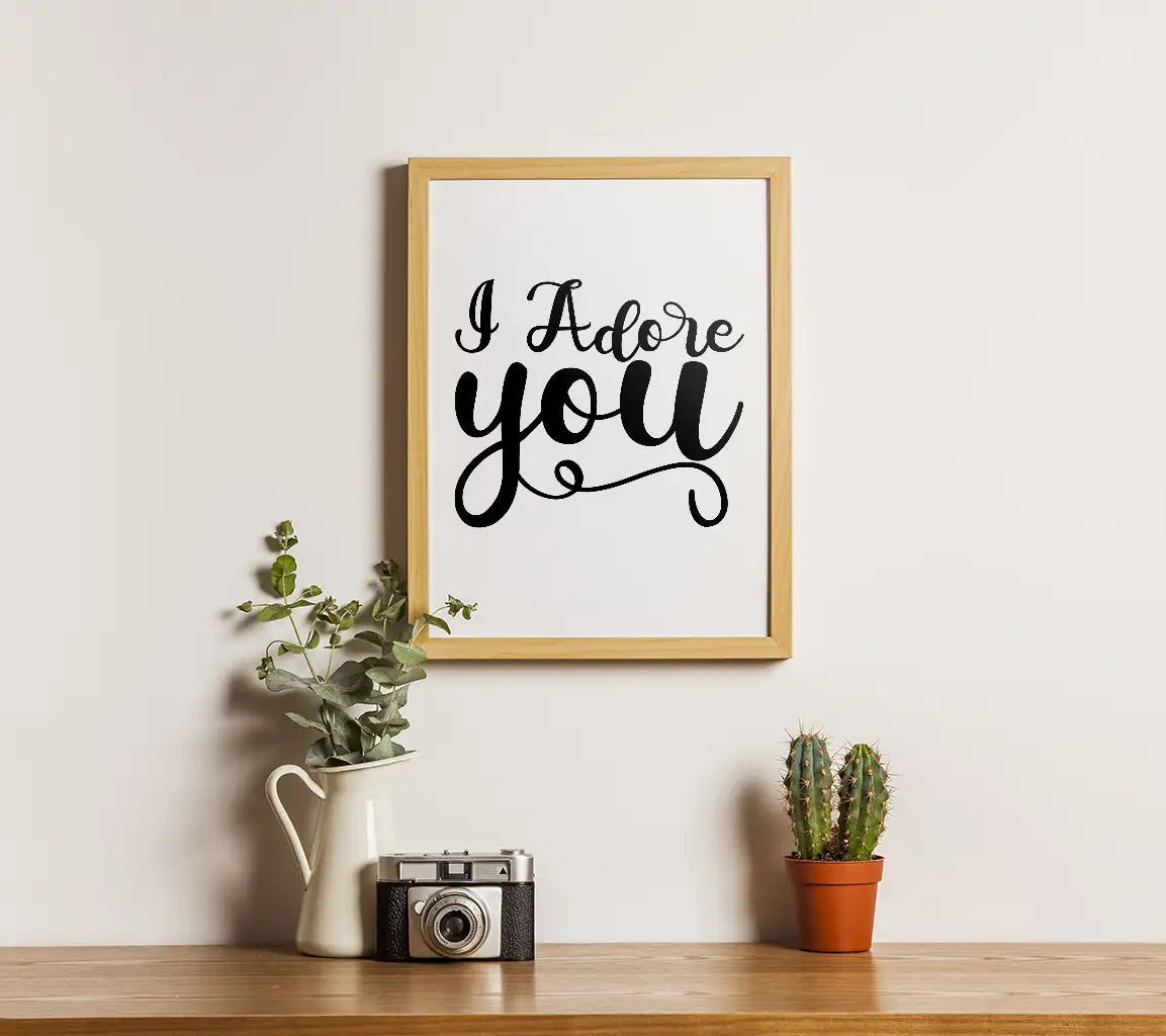  I Adore You SVG Cut File SVG