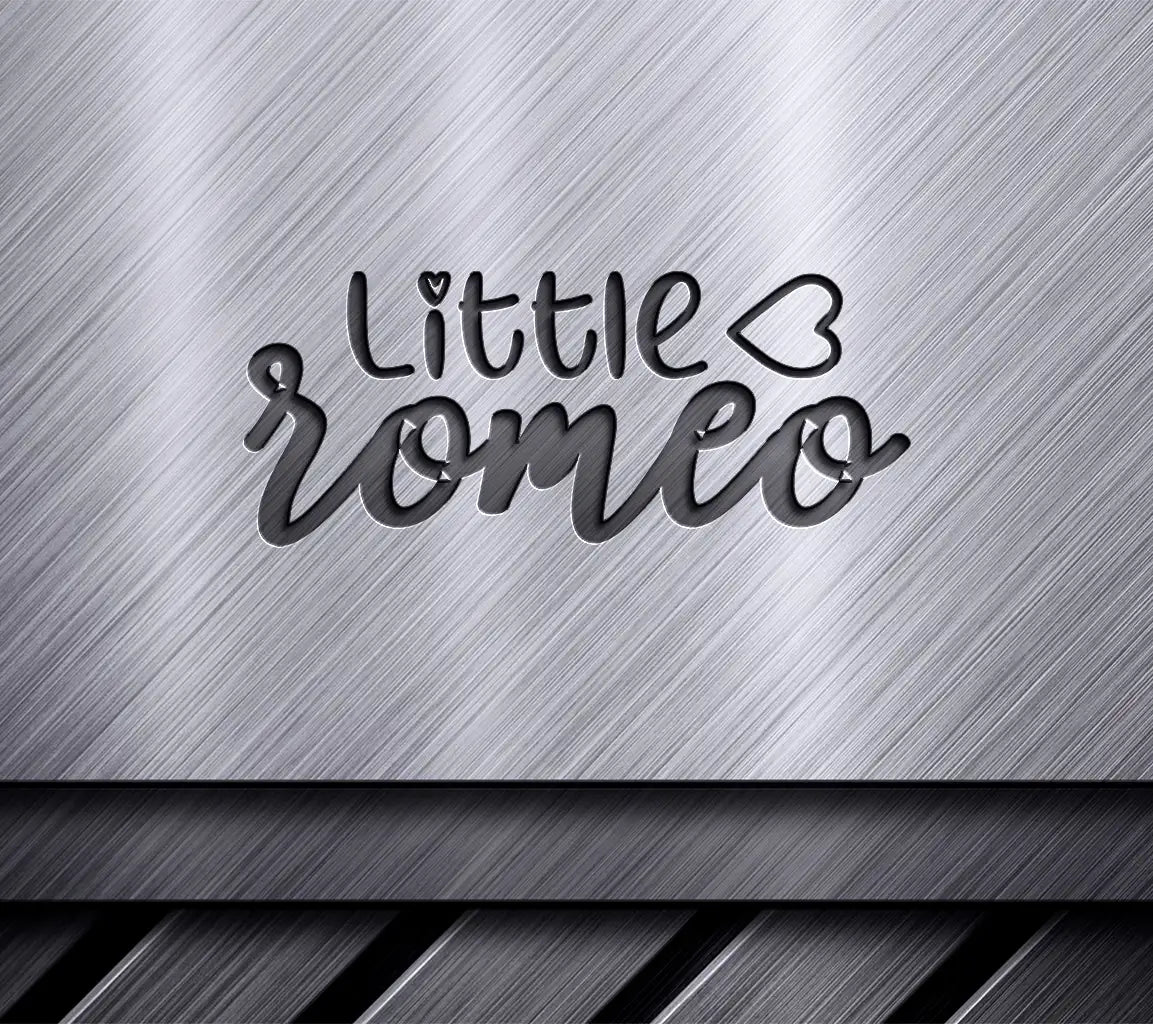 Little Romeo  SVG Sign - Daytime Design SVG