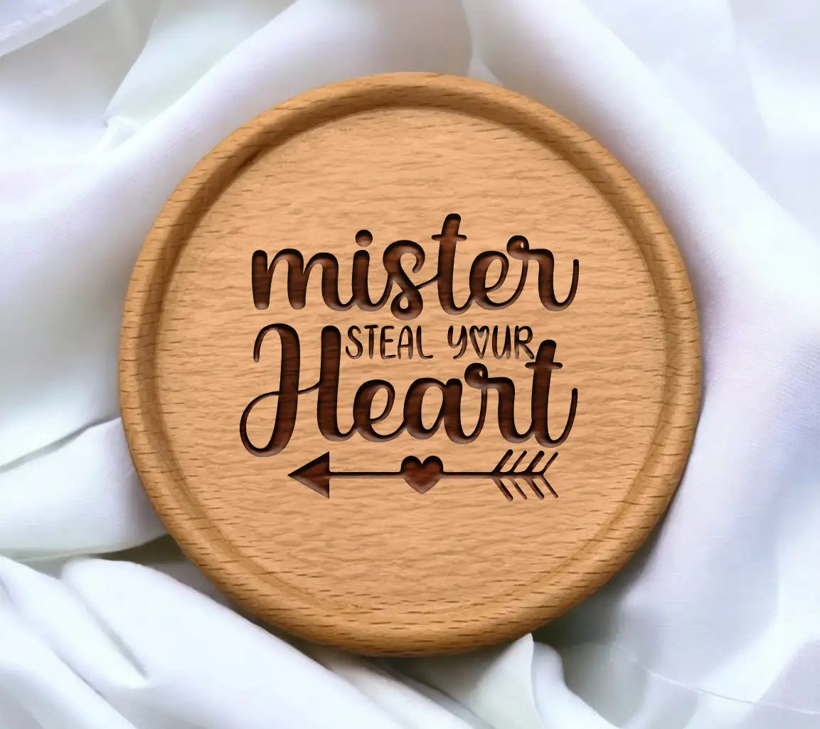 Mister Steal Your Heart SVG - Poster Design SVG