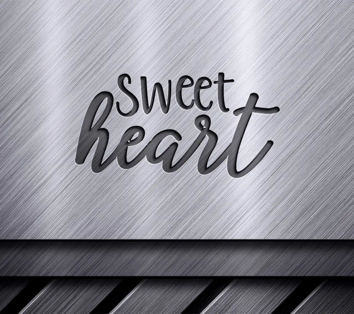 Sweet Heart SVG - White Background, Day Themed Design SVG