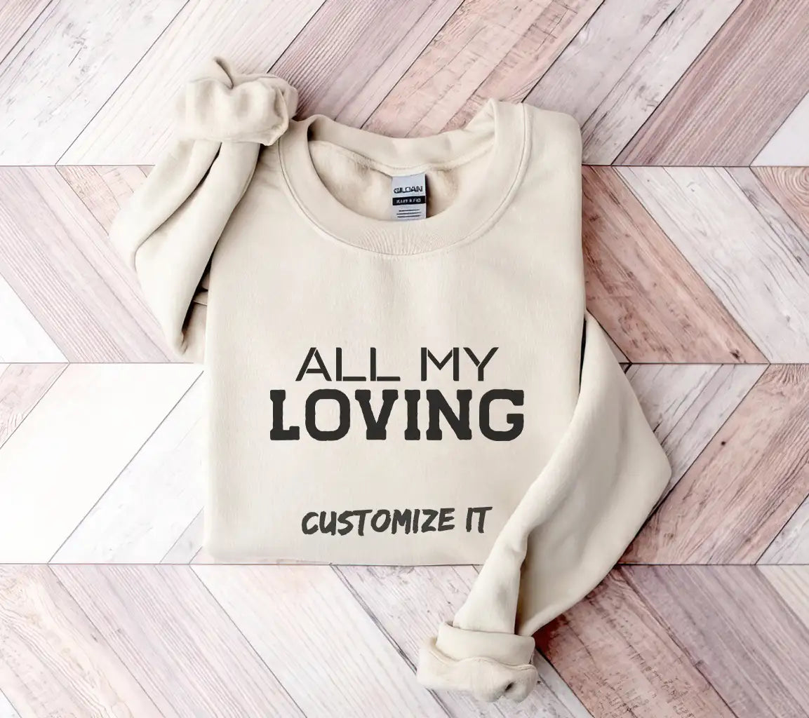 All My Loving SVG -  Sign - T-Shirt Design SVG