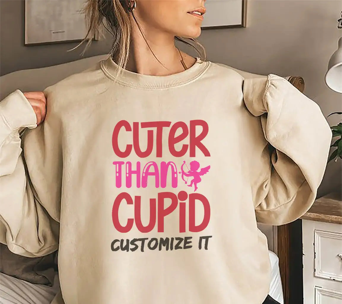 Cuter Than Cupid Valentines Day SVG for T-Shirt Design SVG