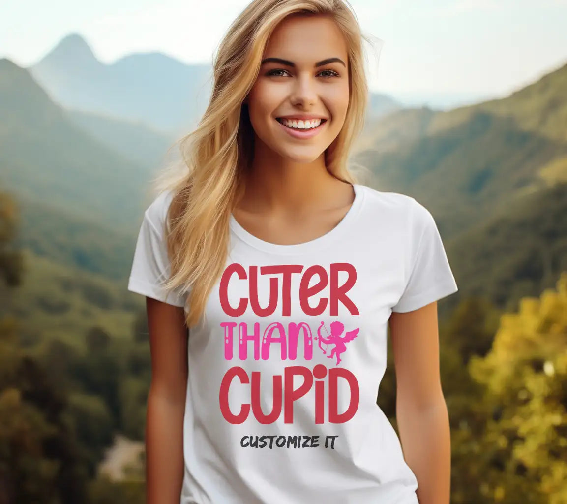 Cuter Than Cupid Valentines Day SVG for T-Shirt Design SVG