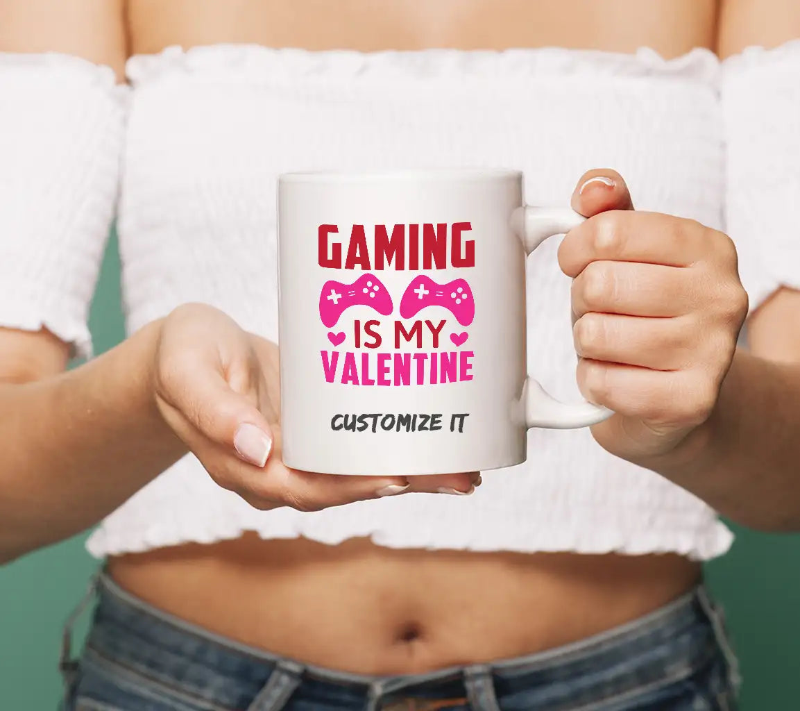 Gaming Is My Valentine SVG - T-Shirt Design SVG