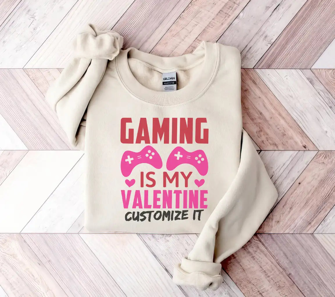 Gaming Is My Valentine SVG - T-Shirt Design SVG