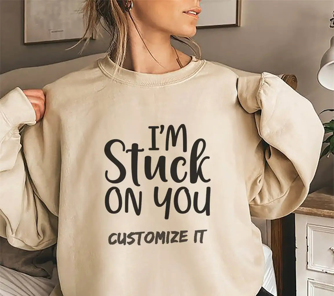 Im Stuck On You SVG - T-Shirt Design SVG