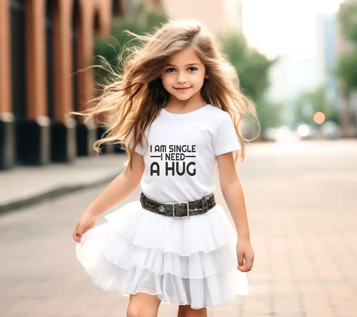 I Need a Hug Single SVG Design for T-Shirts SVG