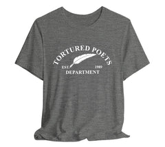 The Tortured Poets Department - Est. 1989 T-Shirt | TTPD T-Shirt Est. 1989 | Taylor Swift Inspired T-Shirts Commemorating New Album Release, Taylor Swift T-Shirt, The Tortured Poets Department Merch, TTPD Shirt, Swiftie Merch, New Album Merch, Taylor Swift Fan Gift, History Shirt, Music Lover Shirt, Feather Quill Tee, Bella Canvas 3001 t-shirt