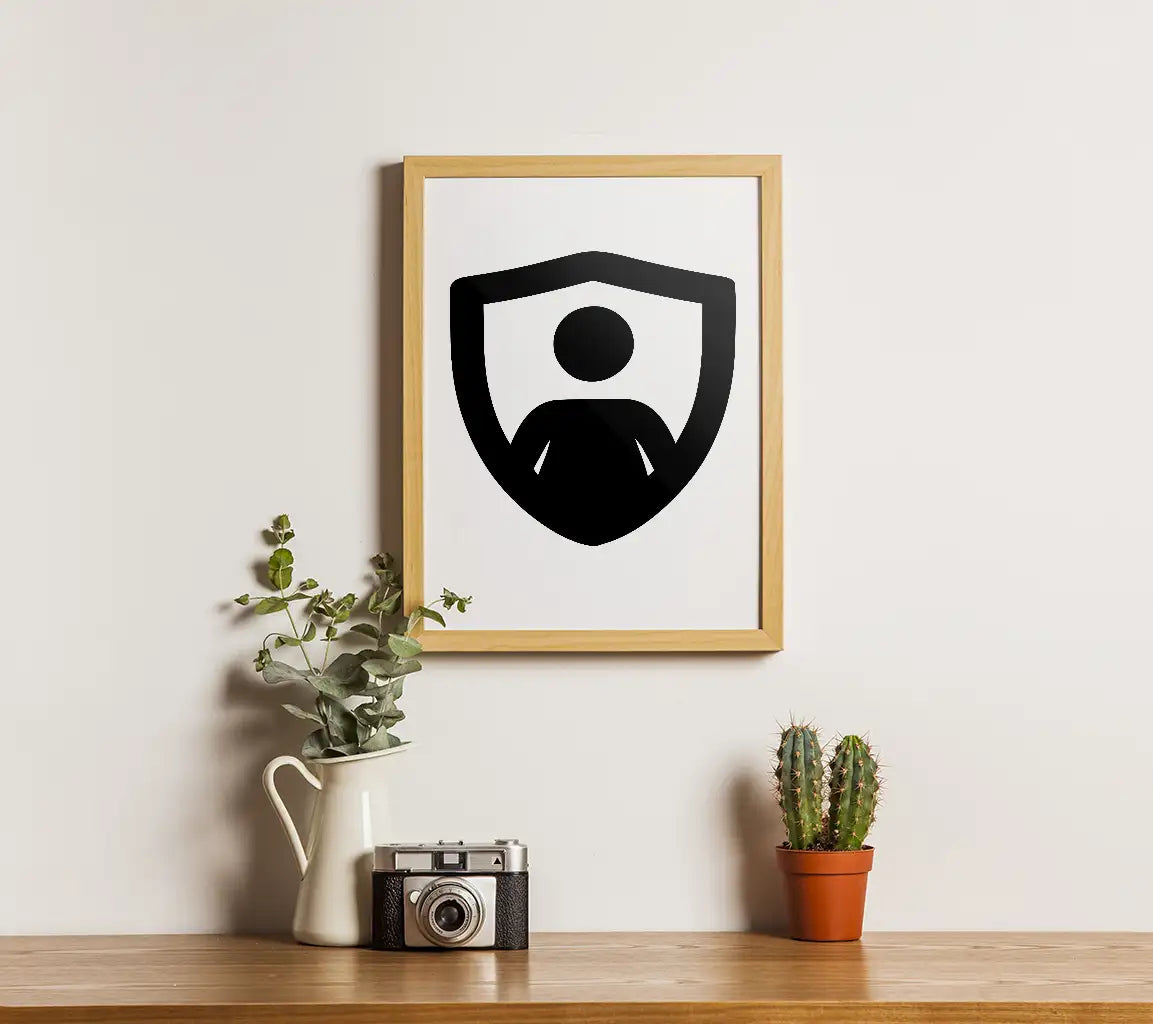  Shield Guardian SVG Icon - Safeguard & Security Design SVG