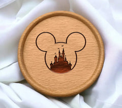 Disney Svg Castle Inside Mickey SVG