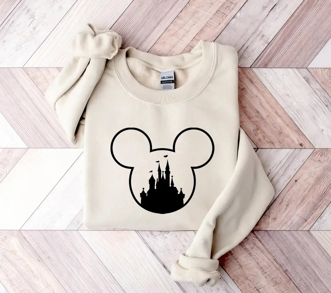 Disney Svg Castle Inside Mickey SVG