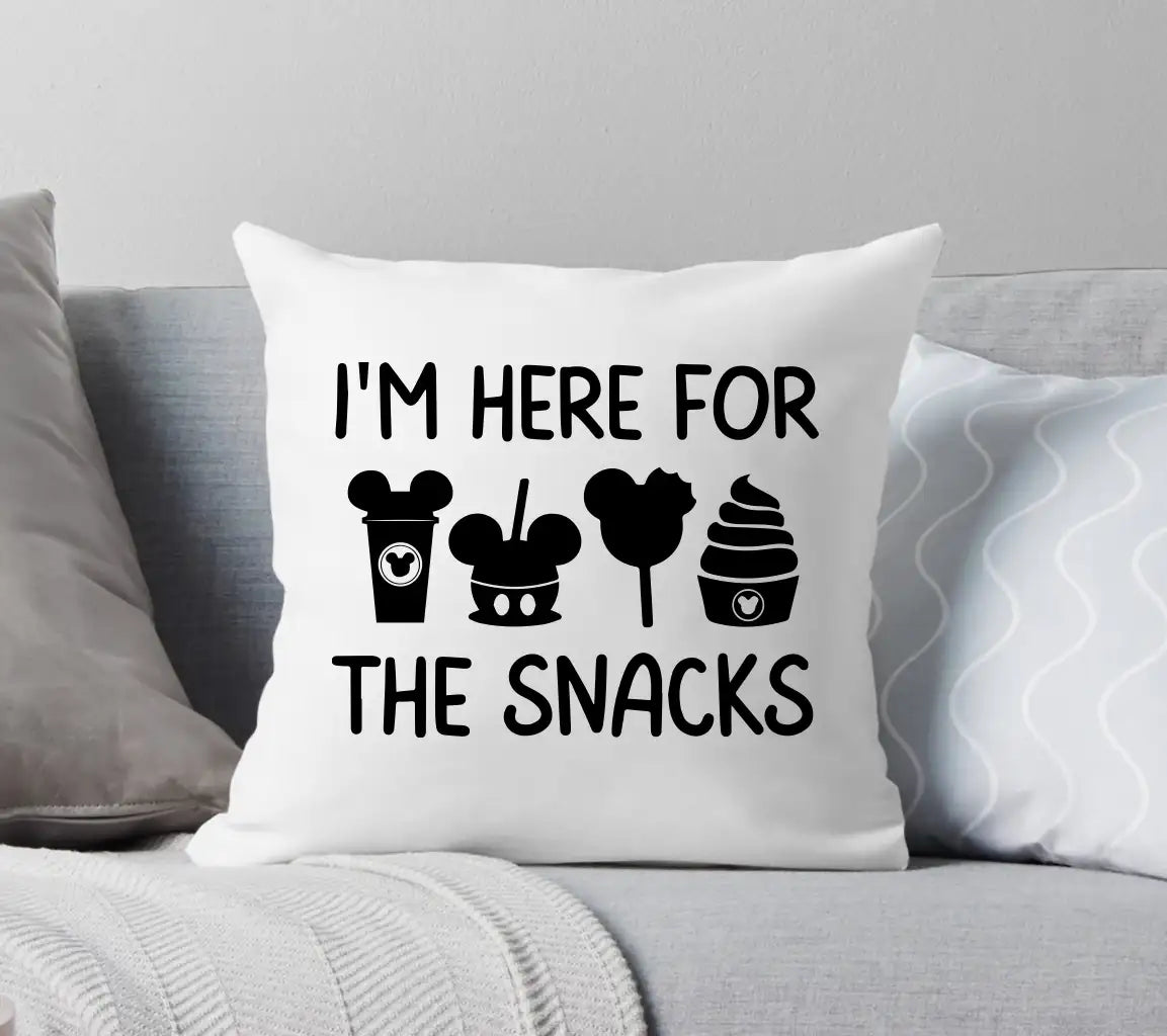 Disney Svg I Am Here For The Snacks SVG