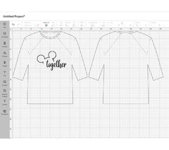 Disney Svg Mickey Ears Together SVG