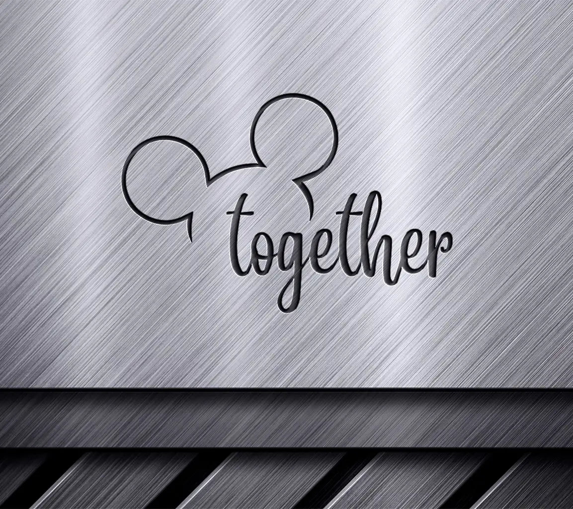 Disney Svg Mickey Ears Together SVG