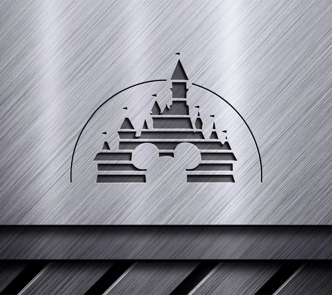 Disney Svg Mickey And Castle SVG