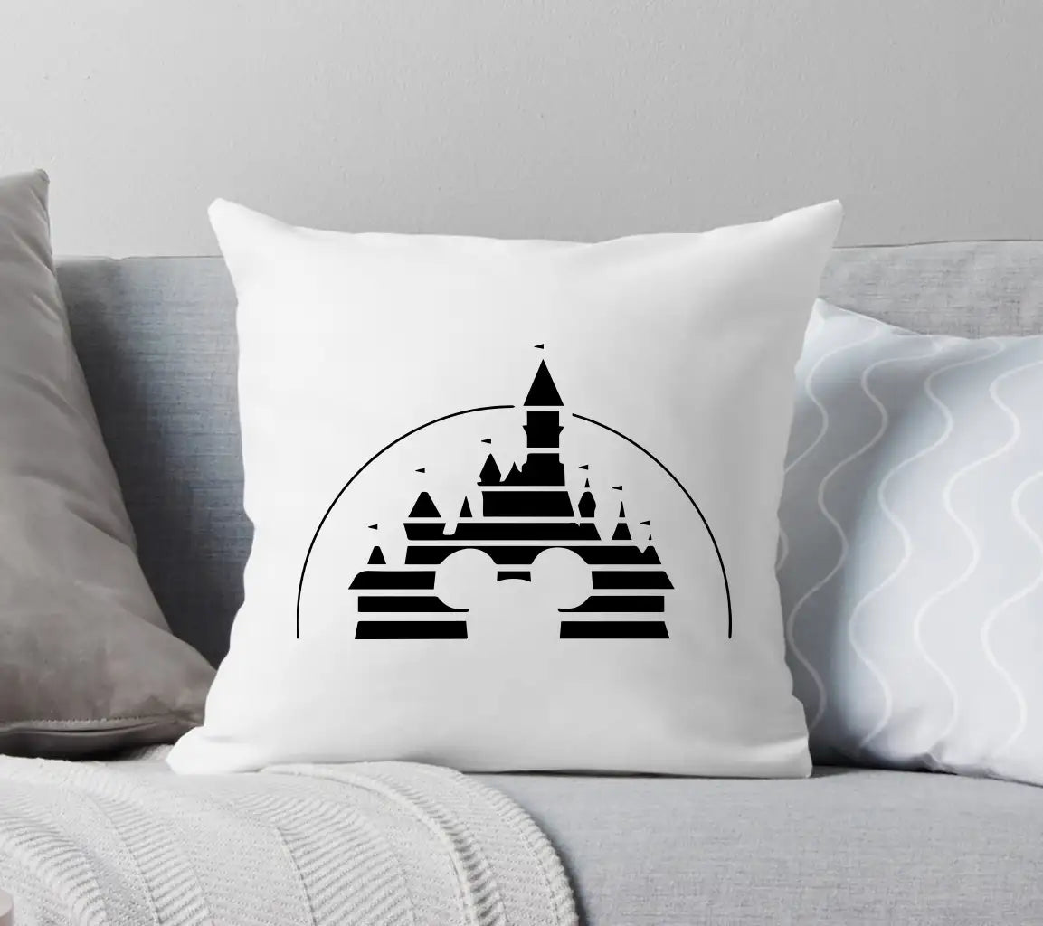 Disney Svg Mickey And Castle SVG