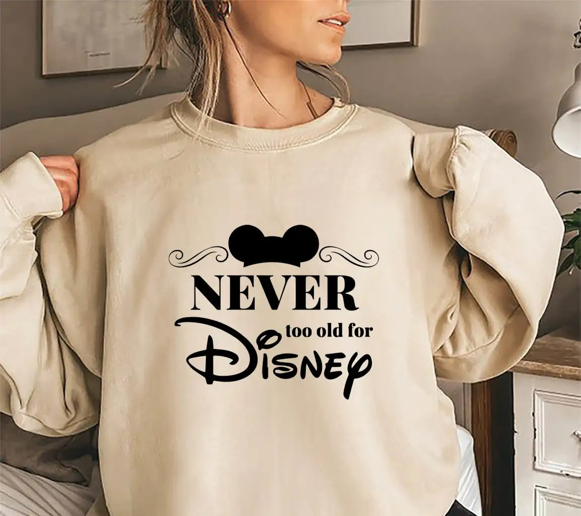 Disney Svg Never Too Old For Disney SVG