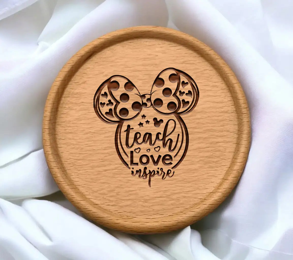 Disney Teach Love Inspire Svg