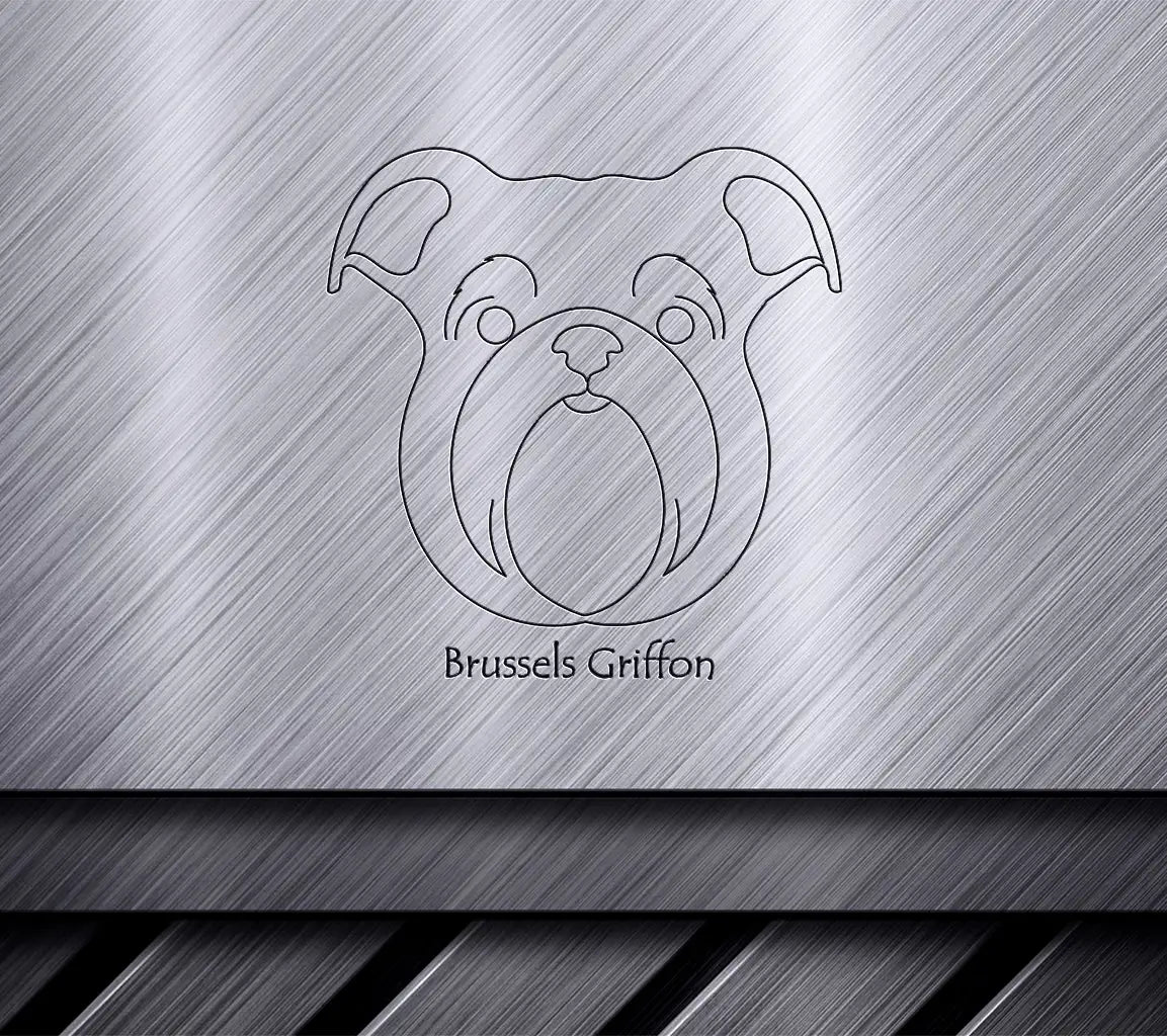 Brussels Griffon Dog SVG -  Drawing SVG