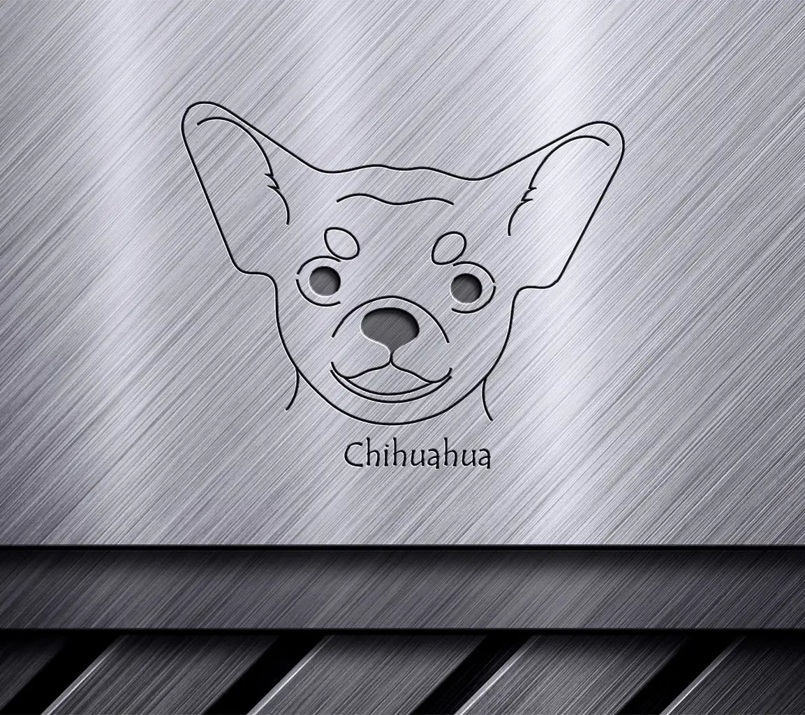  Chihuahua Dog Face SVG SVG