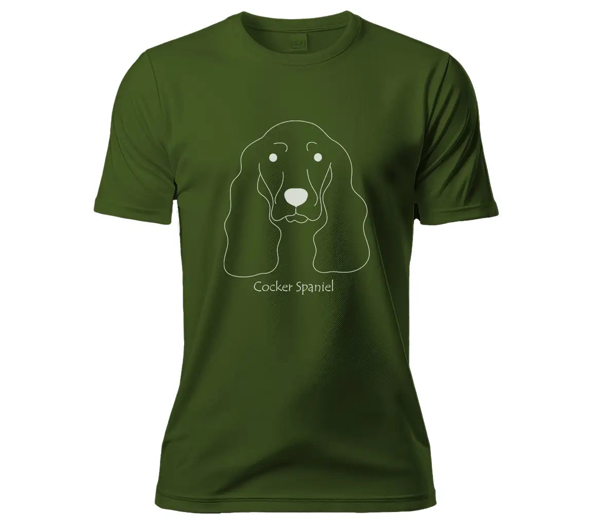  Cocker Spaniel SVG - Dog Face Drawing SVG