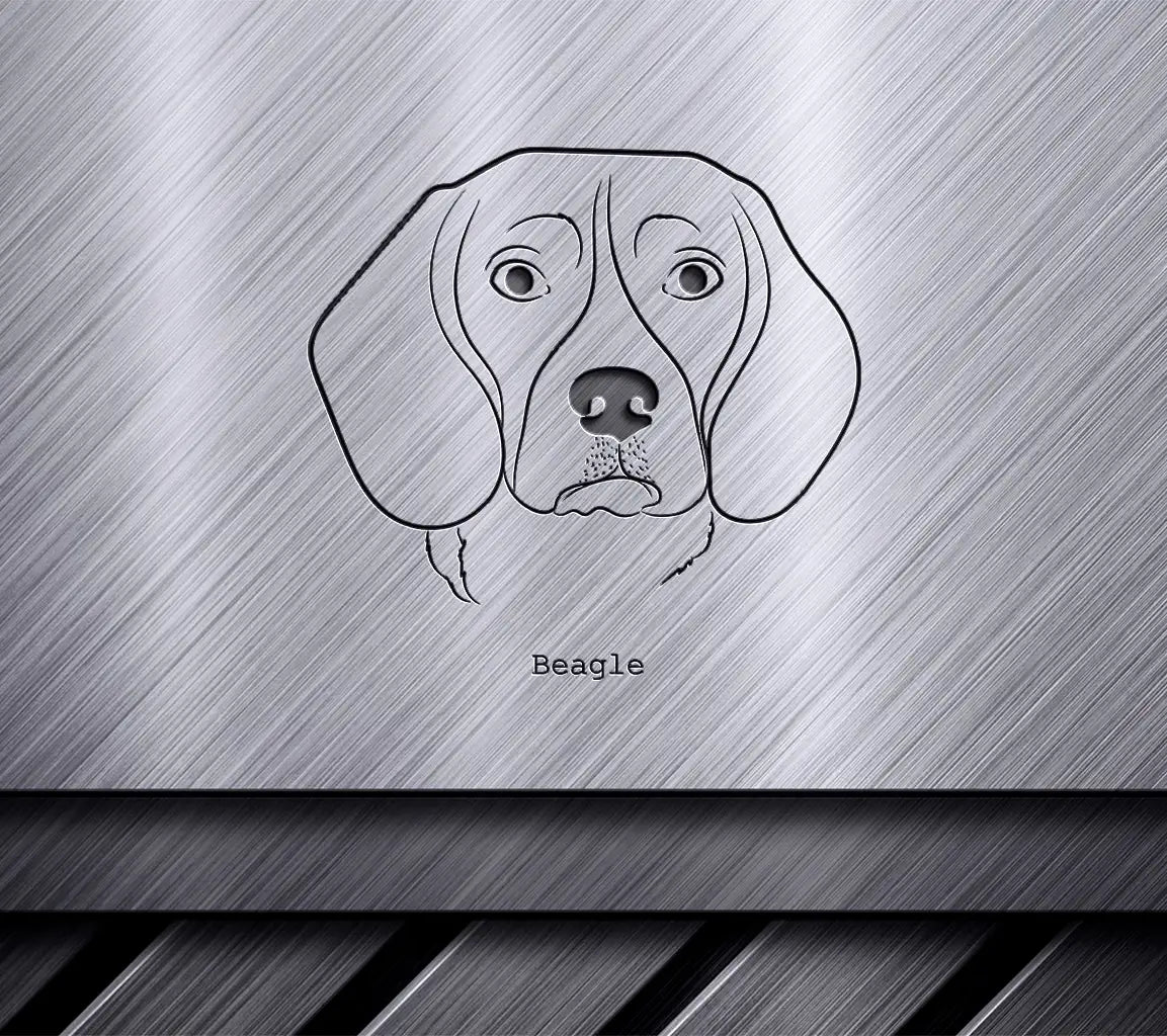 Beagle Dog Outline SVG -  Drawing SVG