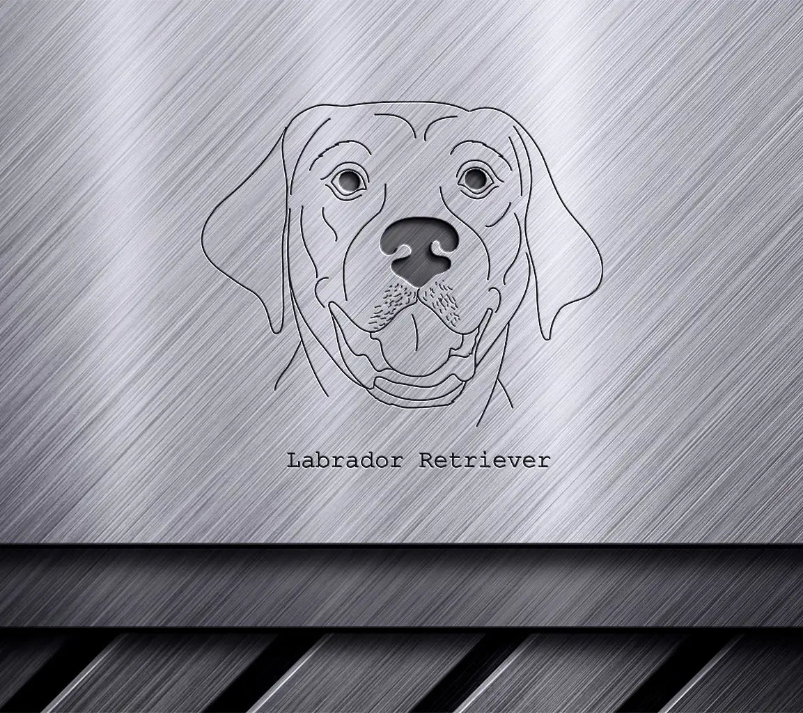  Labrador Retriever SVG - Dog Breed Outline SVG