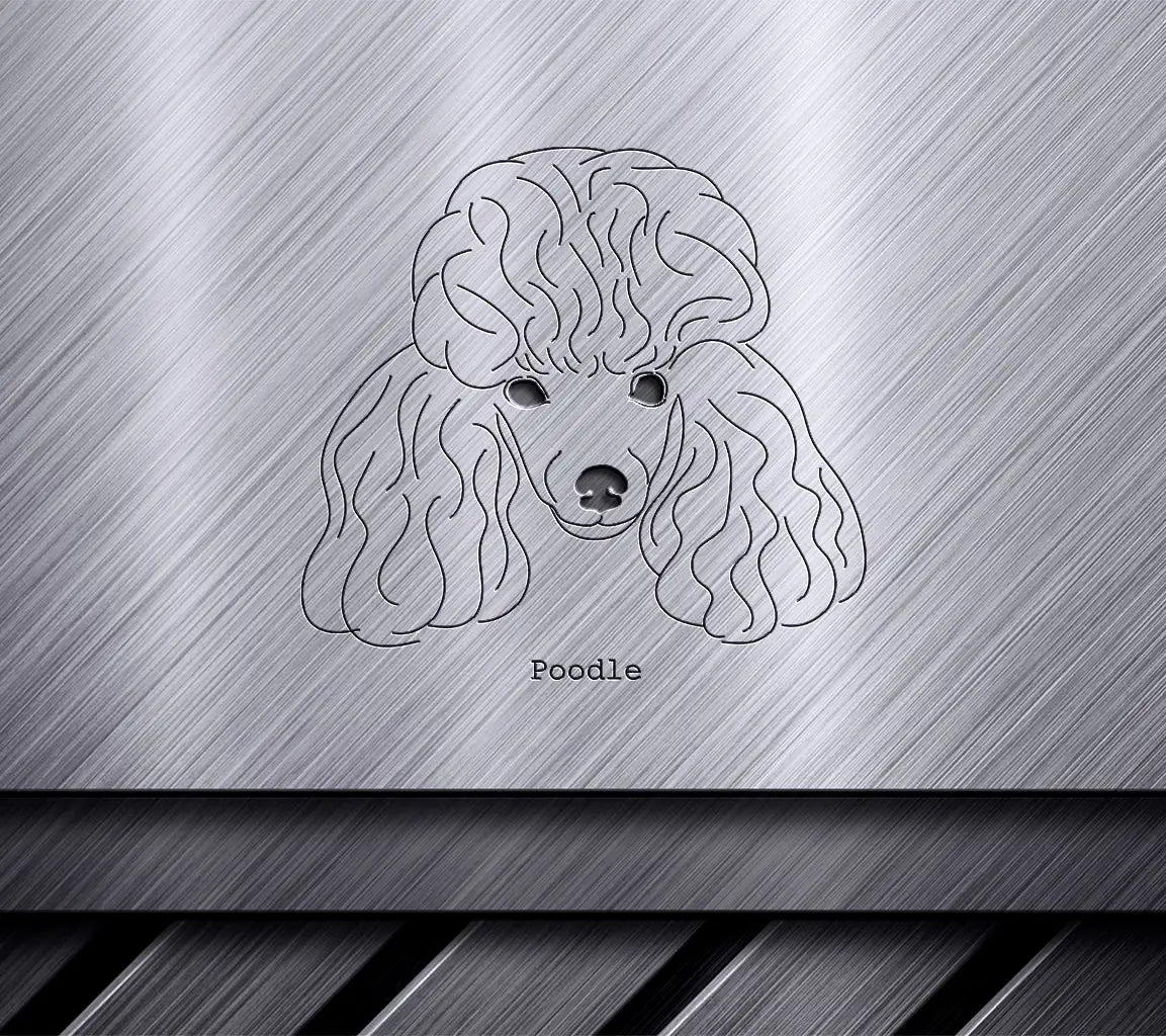  Poodle Drawing SVG - Dog Breed Outline SVG