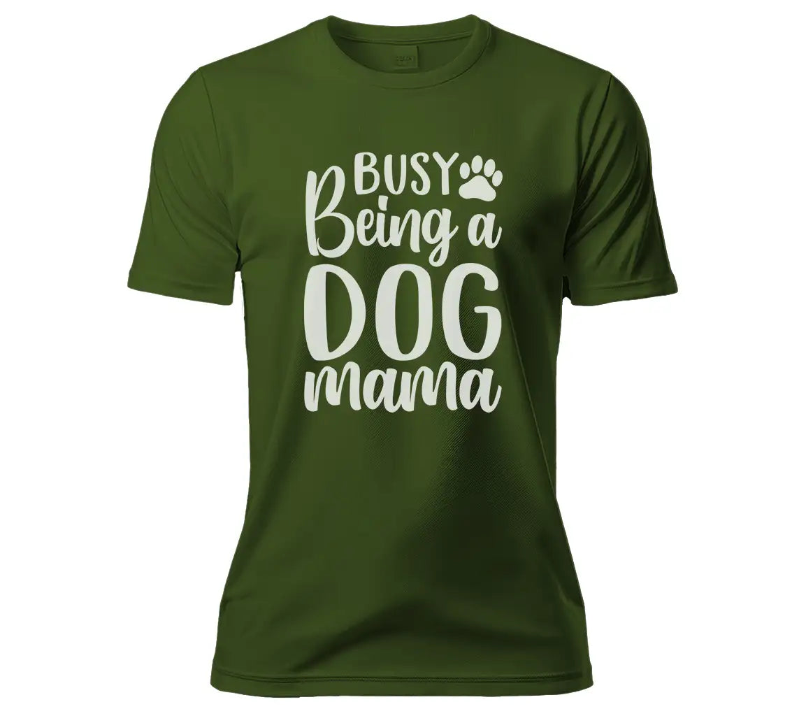 Busy Being a Dog Mama SVG Cut File SVG