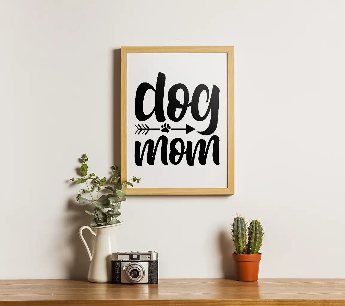  Dog Mom SVG Design - Perfect for Moms Crafts SVG