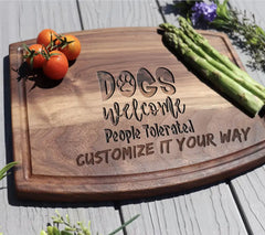 Dogs Welcome People Tolerated SVG Sign SVG