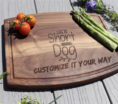 Life Is Short, Hug Your Dog - SVG Cut File SVG