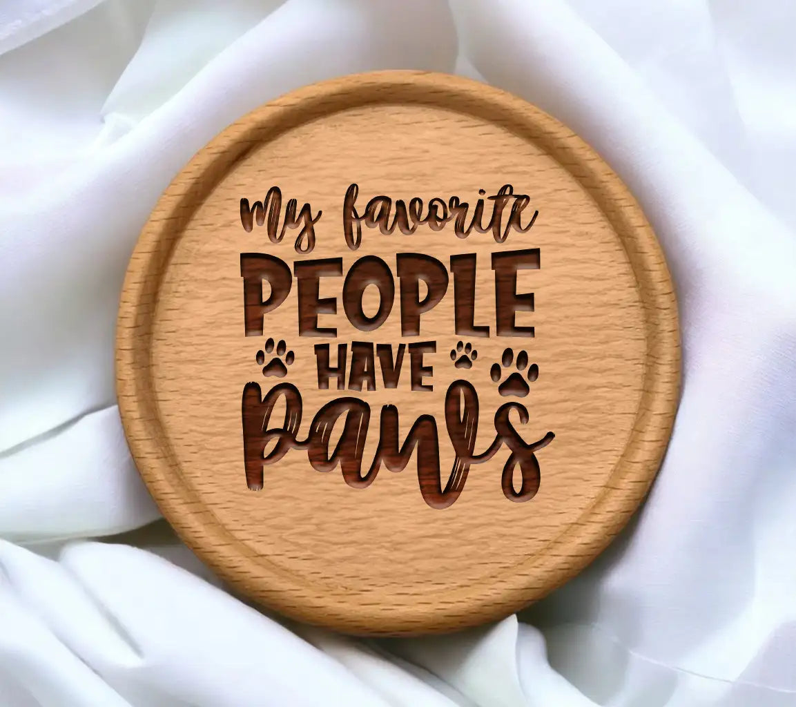 My Favorite People Have Paws - Dog SVG SVG