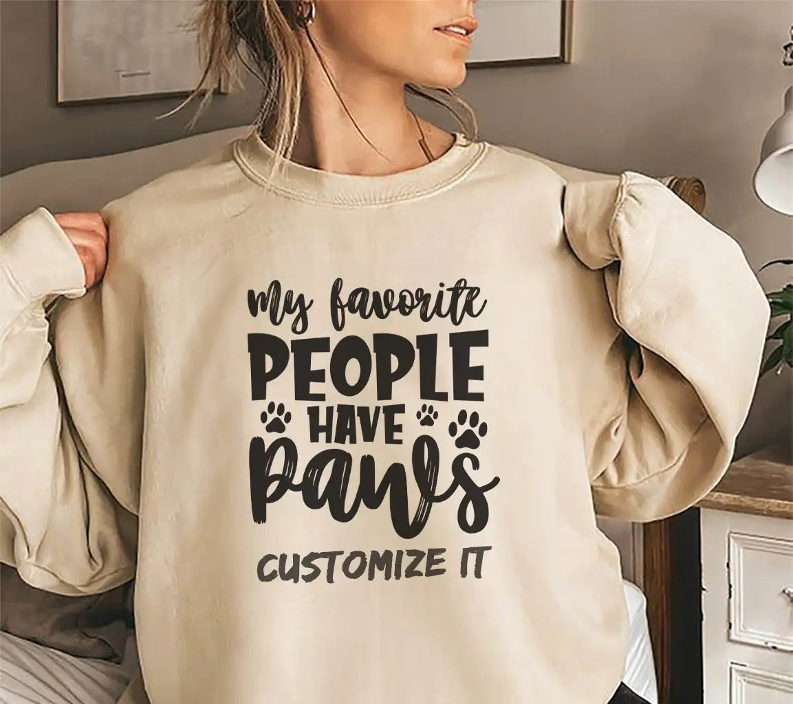 My Favorite People Have Paws - Dog SVG SVG