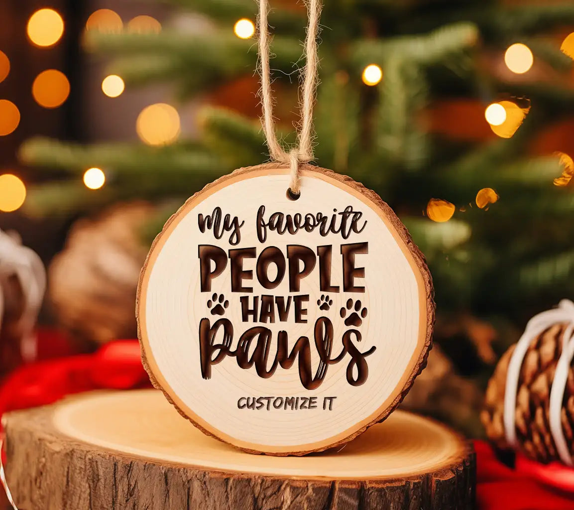 My Favorite People Have Paws - Dog SVG SVG