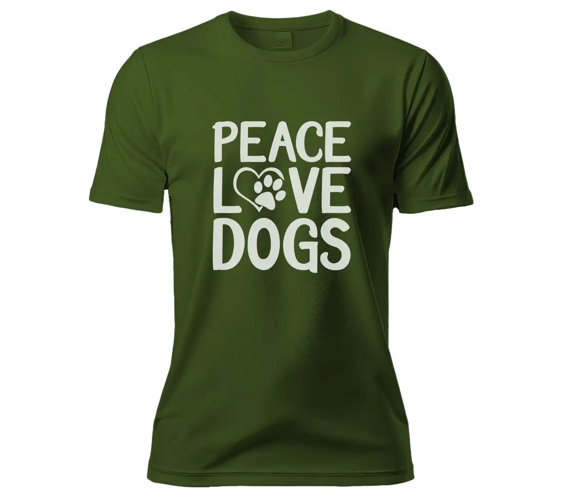 Peace Love Dogs  SVG Design SVG