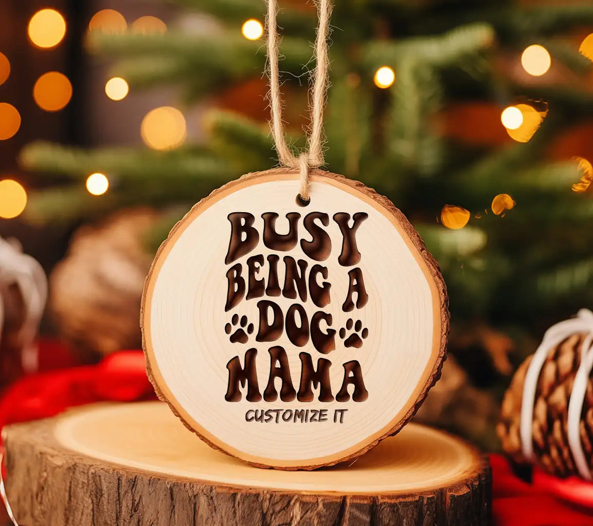 Busy Being a Dog Mama SVG -  Quote Design SVG