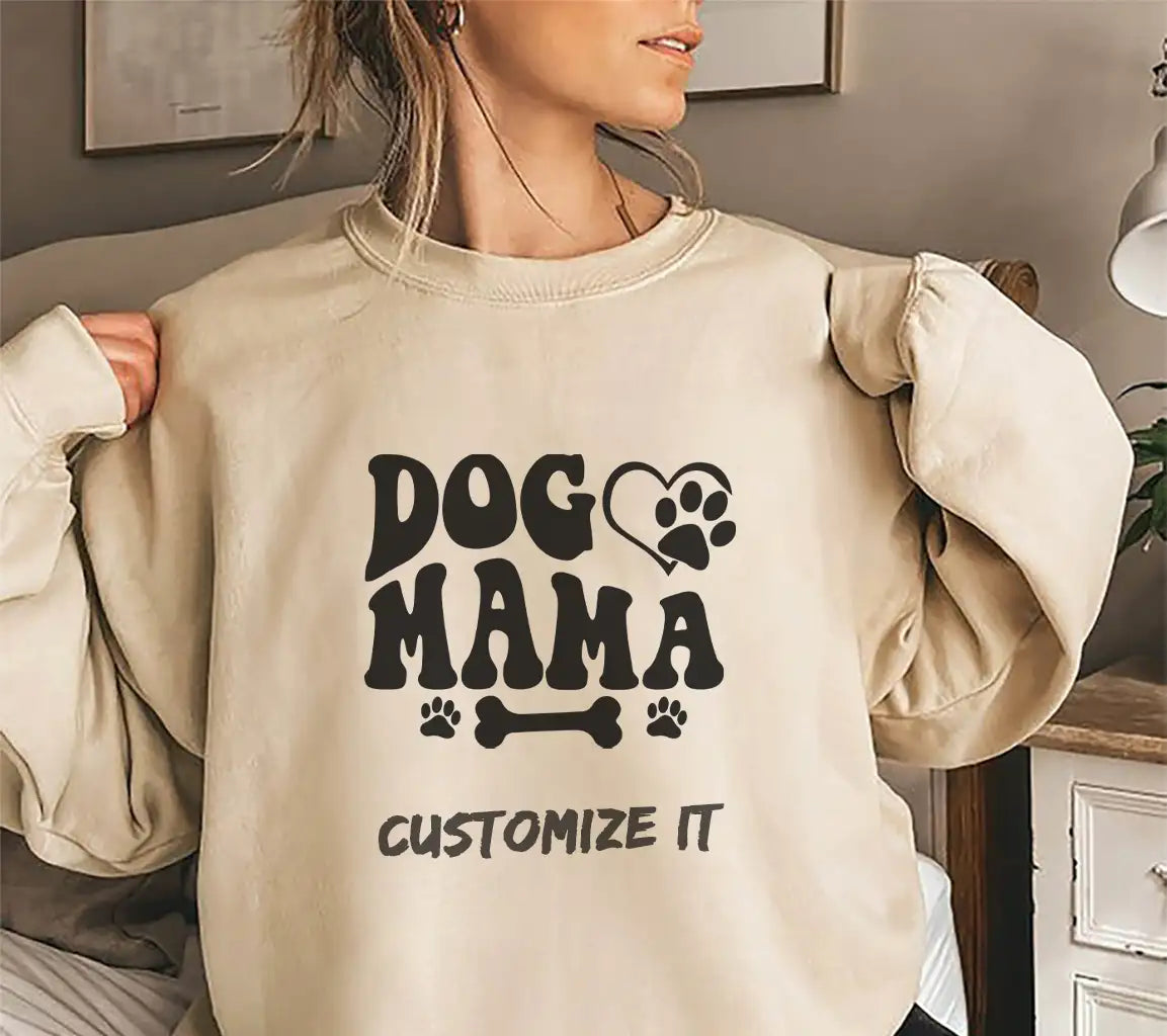  Dog Mama SVG Cut File - Dog Quote Design SVG