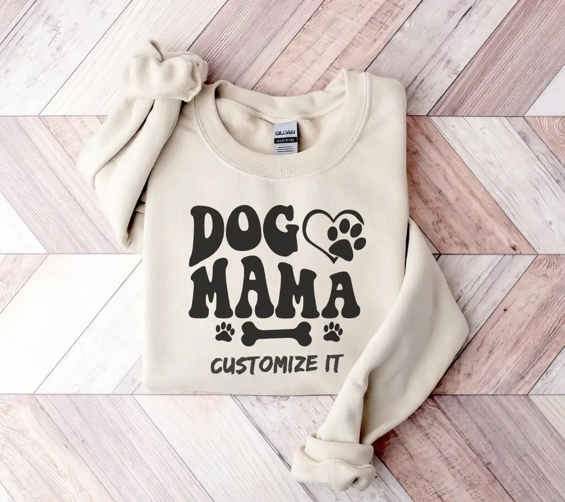  Dog Mama SVG Cut File - Dog Quote Design SVG