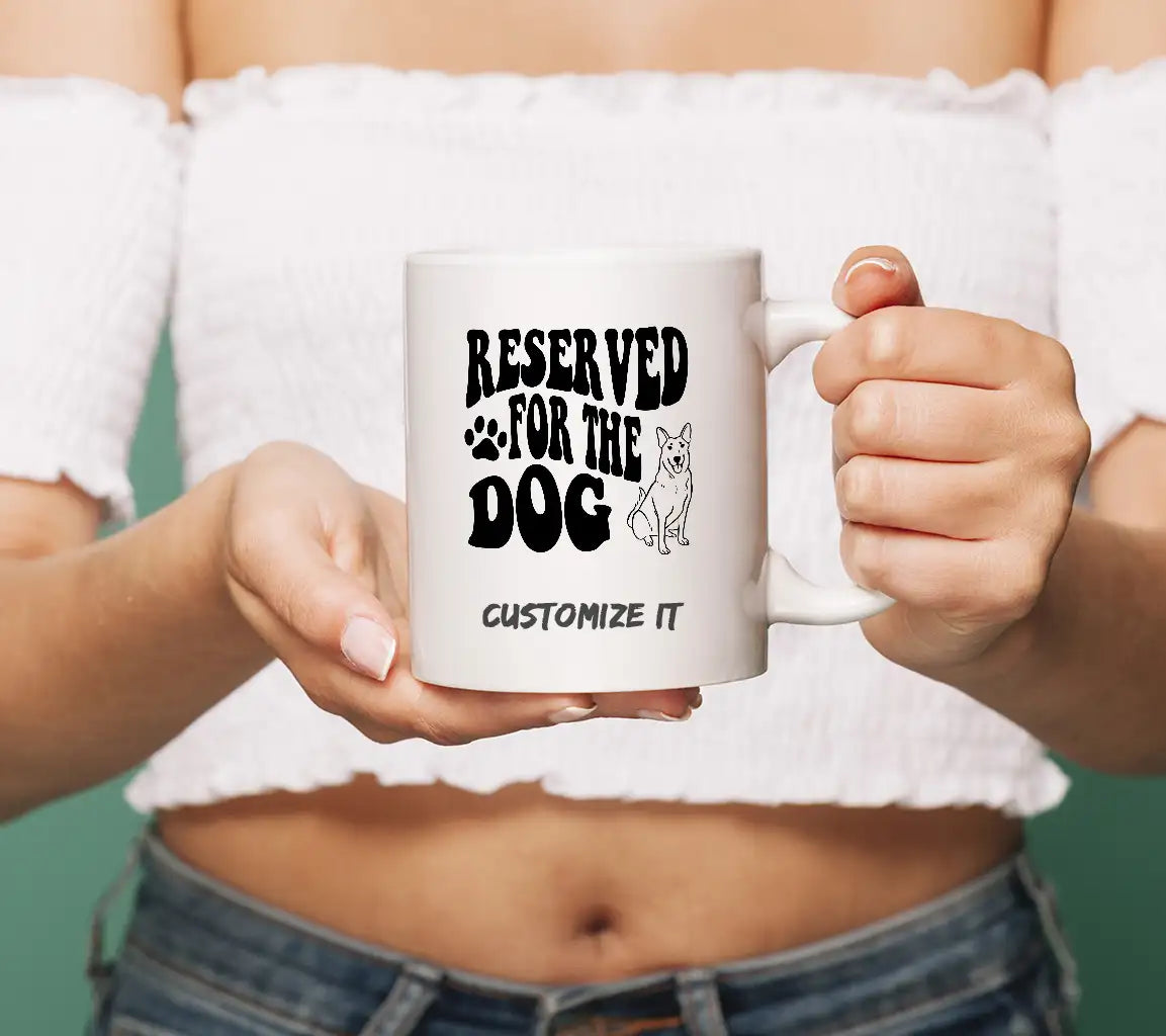 Reserved For The Dog SVG -  Sign SVG