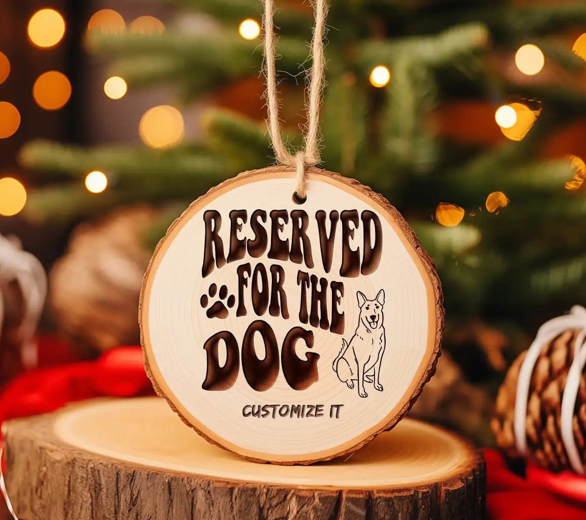 Reserved For The Dog SVG -  Sign SVG