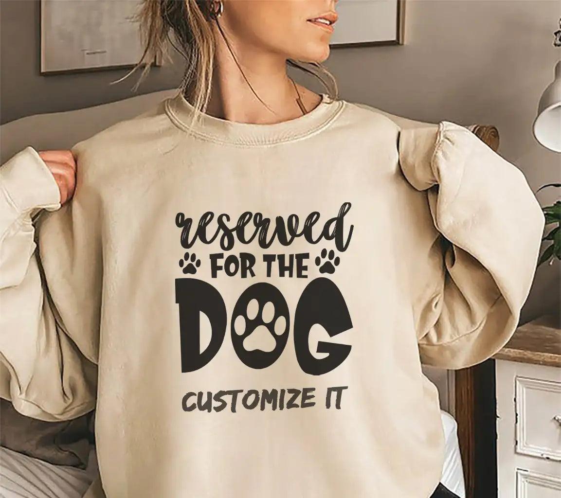 Reserved For The Dog -  SVG SVG